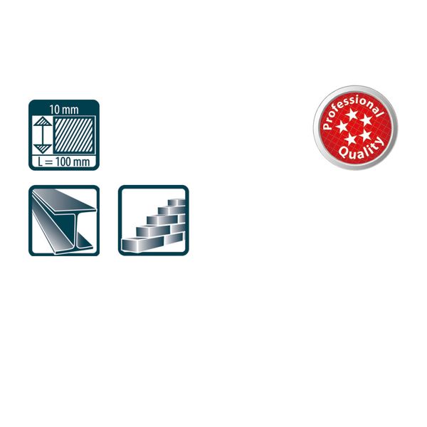 Pica 50 pcs 571 Soapstone Chalk 10x10x100mm image 1