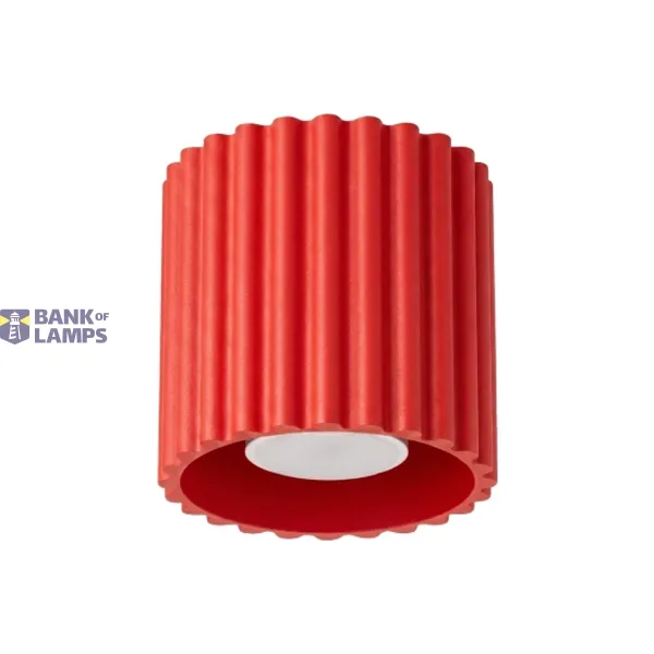 Ceiling lamp AURA 1 red GU10 image 1