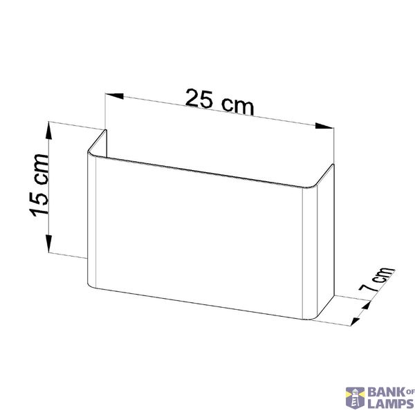 WALL LAMP COPERTURA WHITE G9 2X40W IP20 image 8