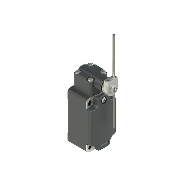 Position switch with adjustable round rod lever image 1