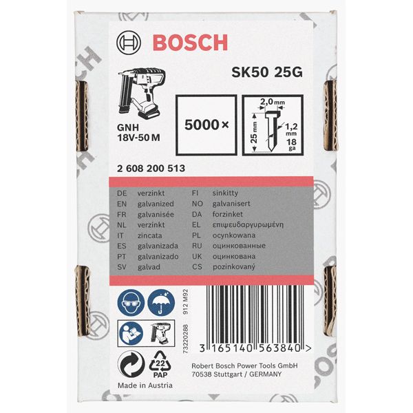 Brad SK50 25G 1.2 mm, 25 mm, galvanised image 3