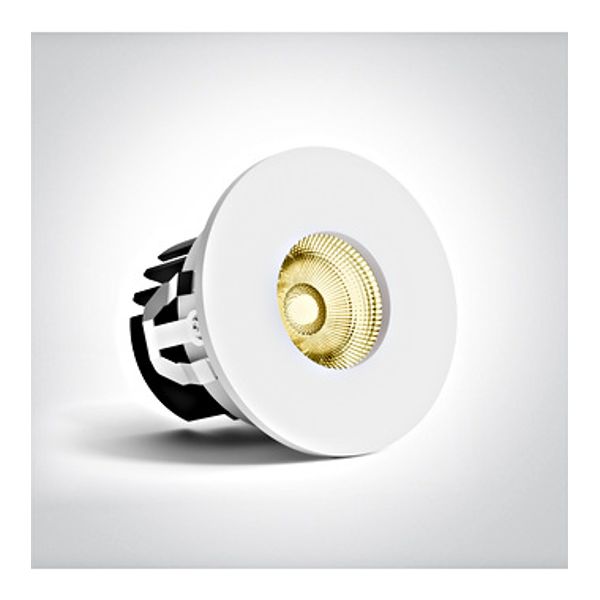 10107PA/W/W WHITE COB 6,5W WW 700mA IP65 image 1