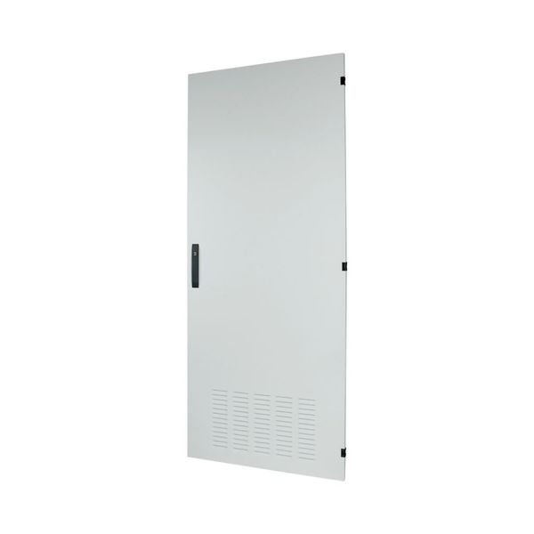 XTSZDSKV4L-H2000W800 Section wide door, ventilated, left, HxW=2000x800mm, IP42, grey image 2