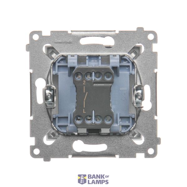 Electronic bell, anthracite, metalic image 1