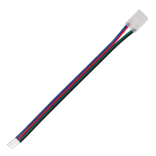 Connection connector for RGB LED strips width image 1