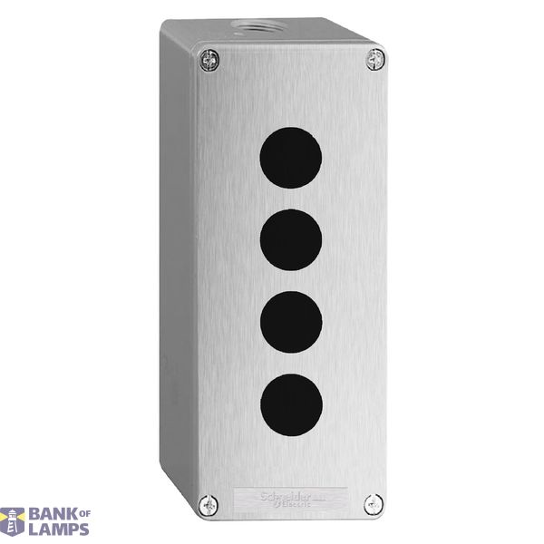 PUSH BUTTON BOX GREY image 1