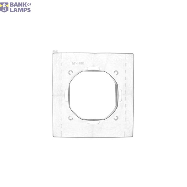 Equipotential socket, black matt image 1