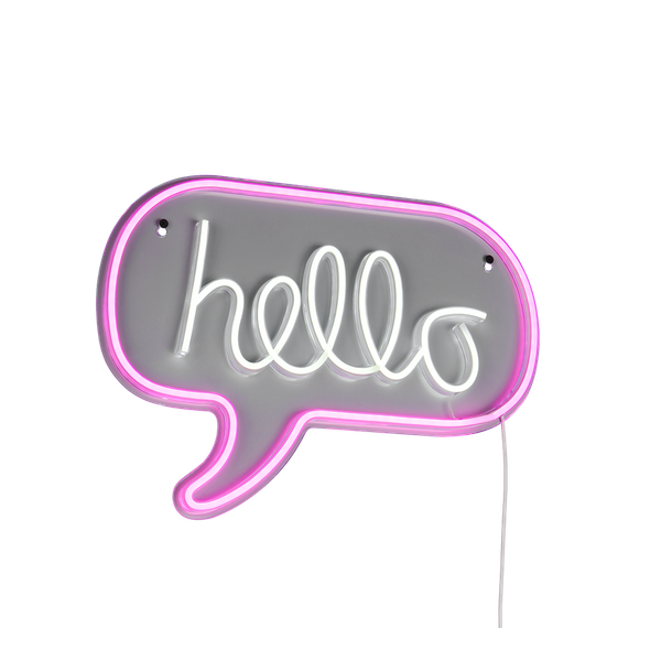 Hello LED neon sign image 1