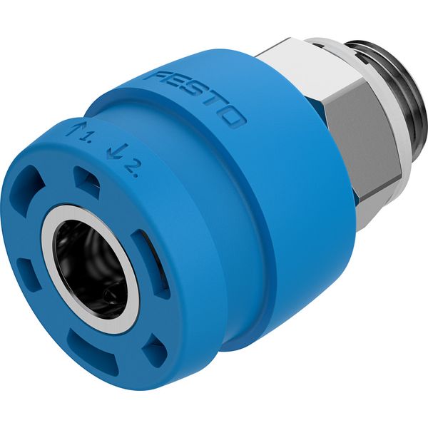 NPHS-D6-P-G38 Quick coupling socket image 1