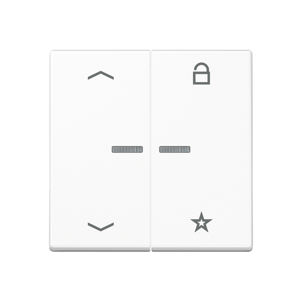 LB Management push-button 2-gang A1702BFANM image 2