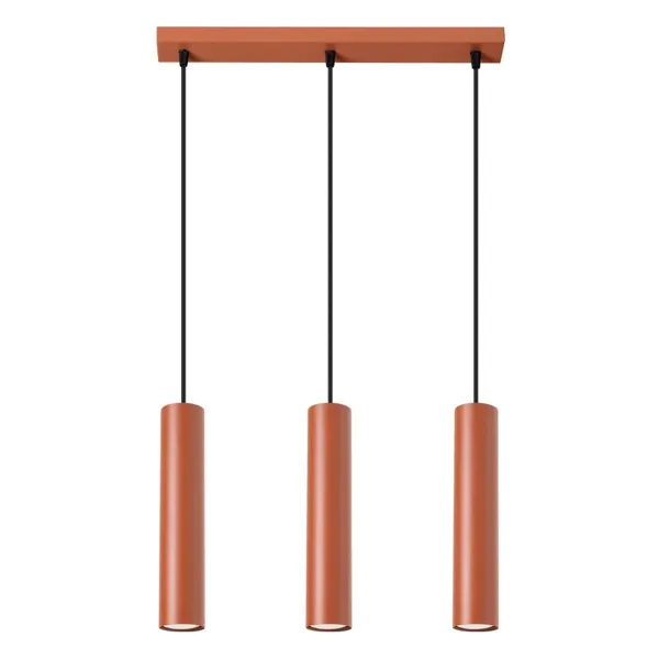 LAGOS 3L HANGING LAMP RED OCHRE 3XGU10 image 1