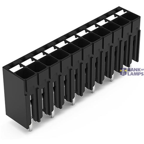 THR PCB terminal block push-button 1.5 mm² black image 1