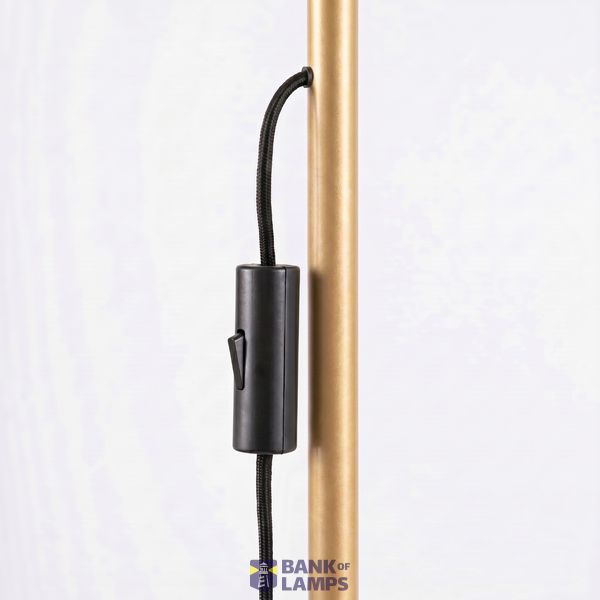 Floor lamp KARBON 3 golden image 7