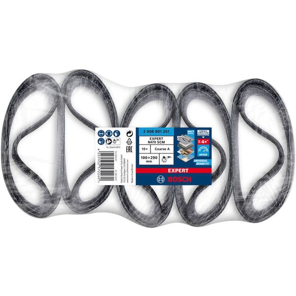 EXPERT N47 Sanding Sleeve for Burnishing Machines 1 x 29 mm, 9 mm, Coarse, 1-pc image 3