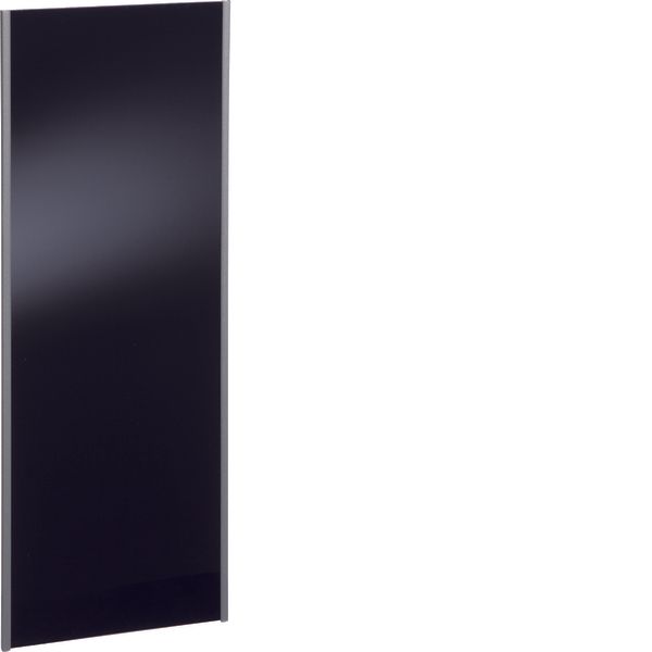 Design trunking 35x220 mm, compl., black high-gloss finish, L=625 mm image 1