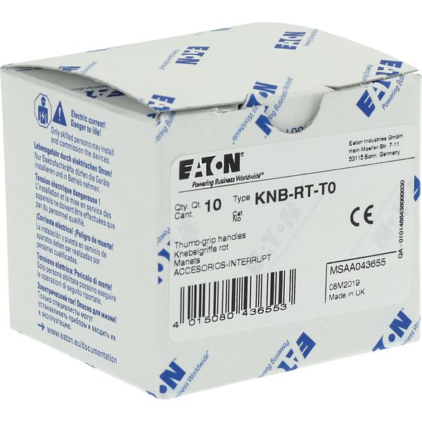 KNB-RT-T0 Thumb-grip, red image 26