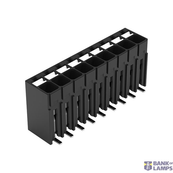 SMD PCB terminal block push-button 1.5 mm² black image 2