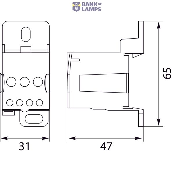 Distribution block UKK-80 image 2
