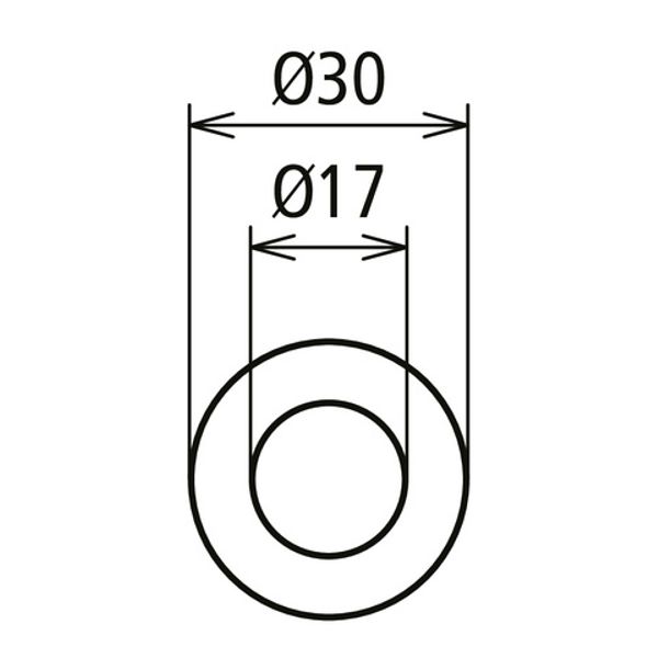 Washer A17  StSt A4-70 image 2