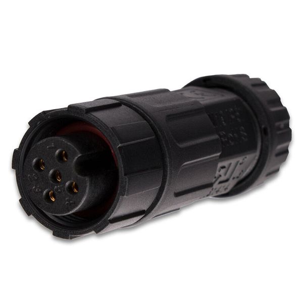 Socket with cover nut M16, 5-pin, image 1