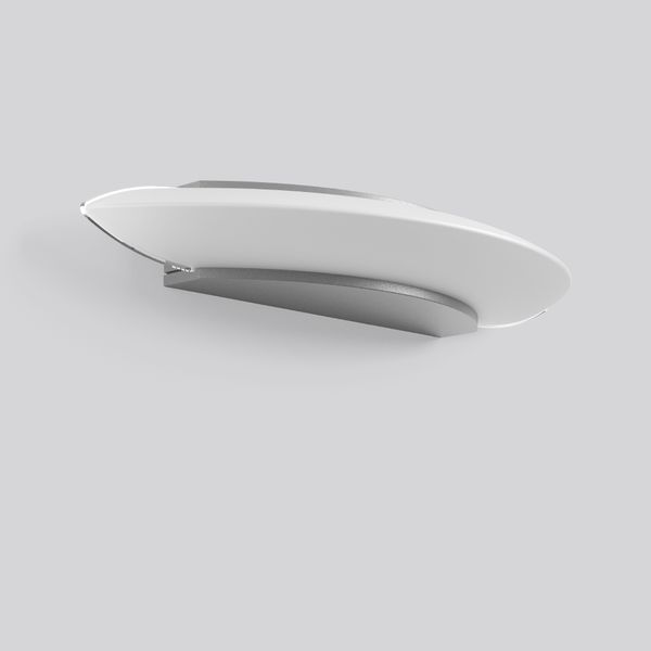 Ring of Fire, 21 W, 2050 lm, 830, aluminium, on/off Wall luminaires, L image 2