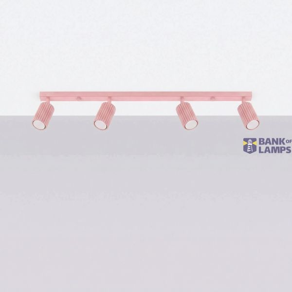 Ceiling lamp KARBON 4L pink image 7
