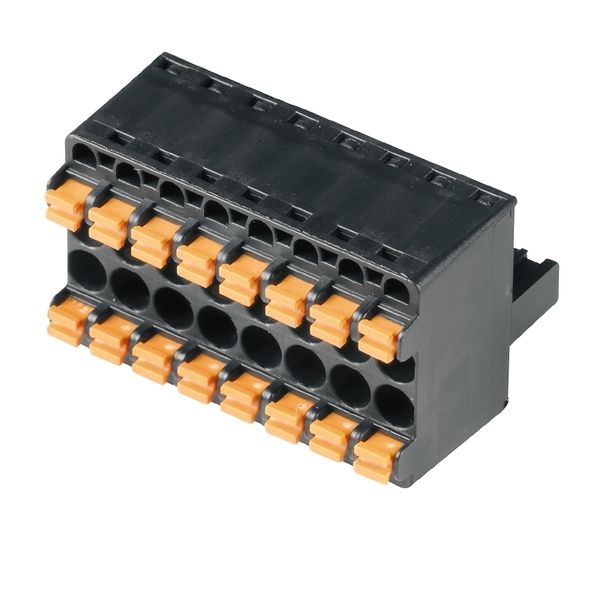 PCB plug-in connector, female plug, 5.08 mm, Number of poles: 3, 180°, PUSH IN with actuator, Clamping range, max. : 3.31 mm², Box image 2