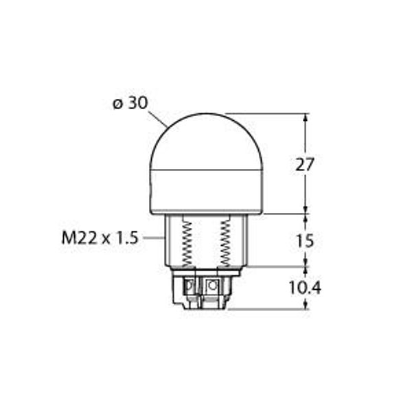 LED Signal Light Beacon   K30L2RGB7T image 1