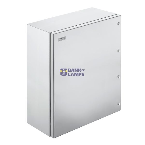 Metal housing, Width: 600 mm, Height: 800 mm, Depth: 200 mm, Brushed,  image 1