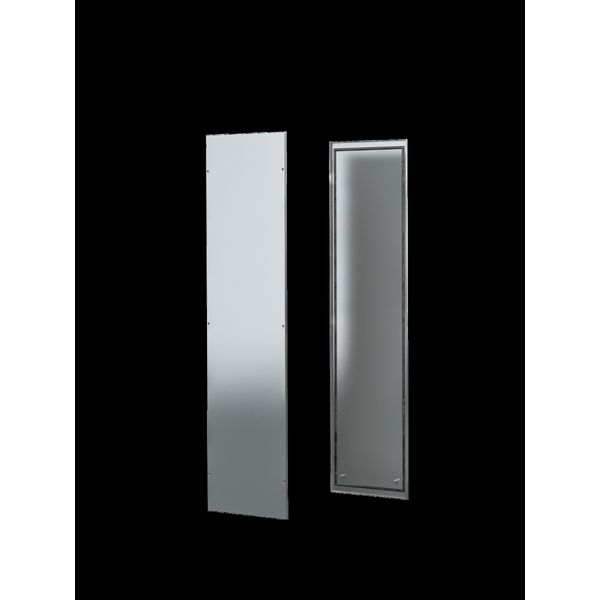 TS SIDE WALLS PAIR RAL 7035 1800x500mm image 2