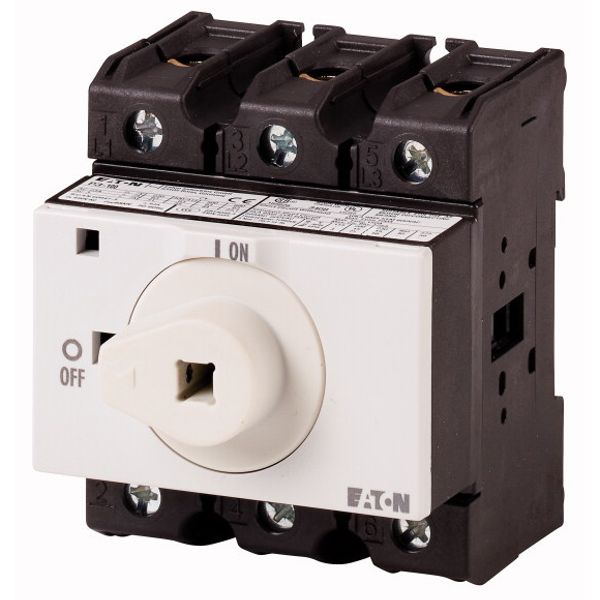 P3-100/XM Main switch, P3, 100 A, rear mounting, 3 pole image 1