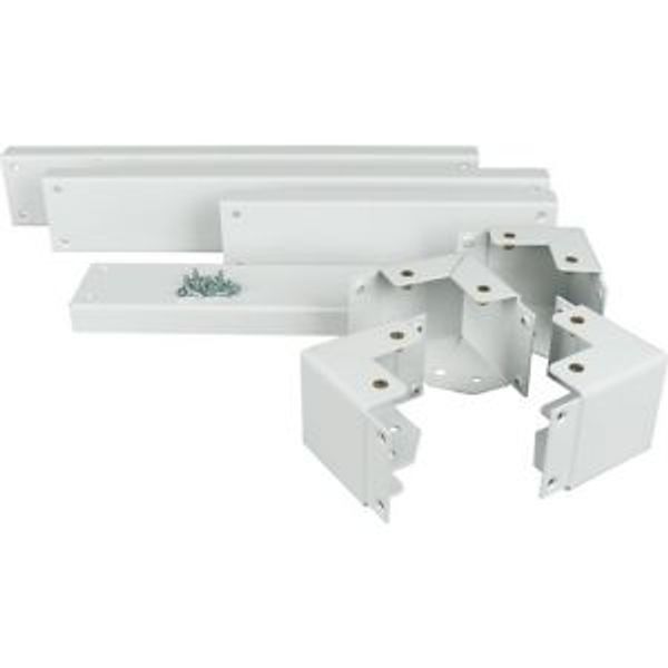 XLSPH264 Plinth H=200mm, W=600mm, D=400mm, grey image 2