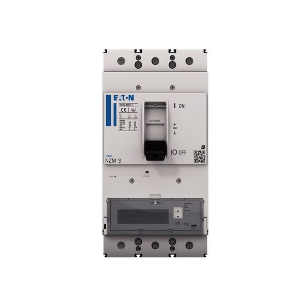 NZMH3-4-PX630/VAR-TAZ-AVE NZM3 PXR25 circuit breaker - integrated energy measurement class 1, 630A, 4p, variable, earth-fault protection, ARMS and zone selectivity, withdrawabl image 9