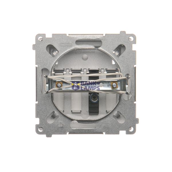 Splash-proof single switch, IP54, 10AX, Screw, white image 1