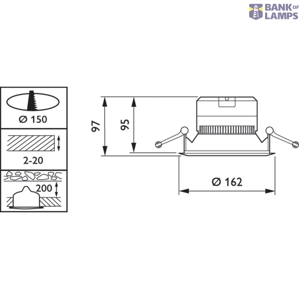 DN140B LED10S/830 PSU WR PI6 image 5