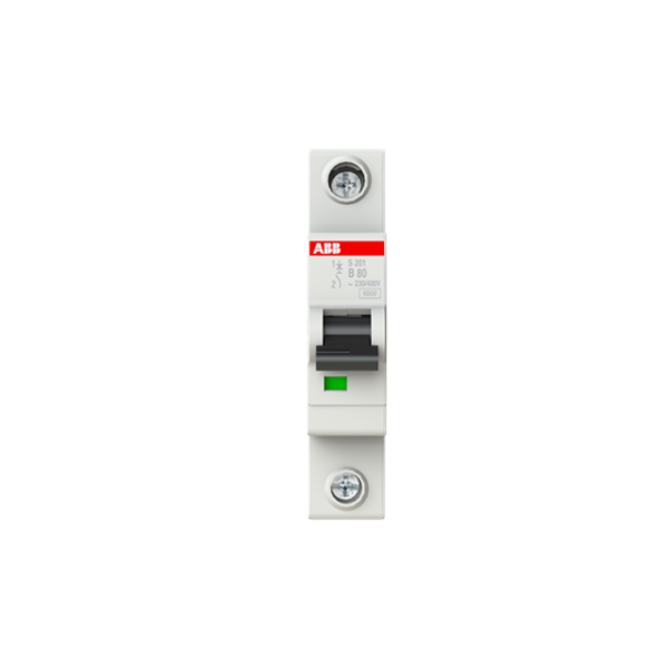 S201-B80 Miniature Circuit Breaker - 1P - B - 80 A image 4