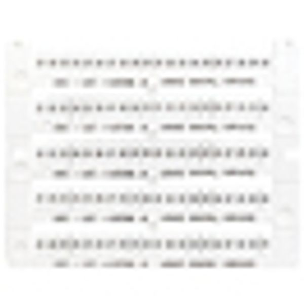Marking tags for TB and ST - terminals, 251-300 (each 2x) image 2
