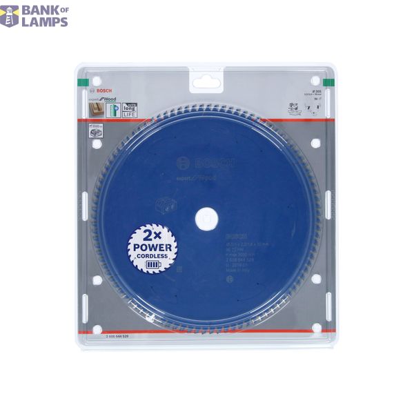 Expert for Wood Circular Saw Blade for Cordless Saws 305x2.2/1.6x30 T96 image 2