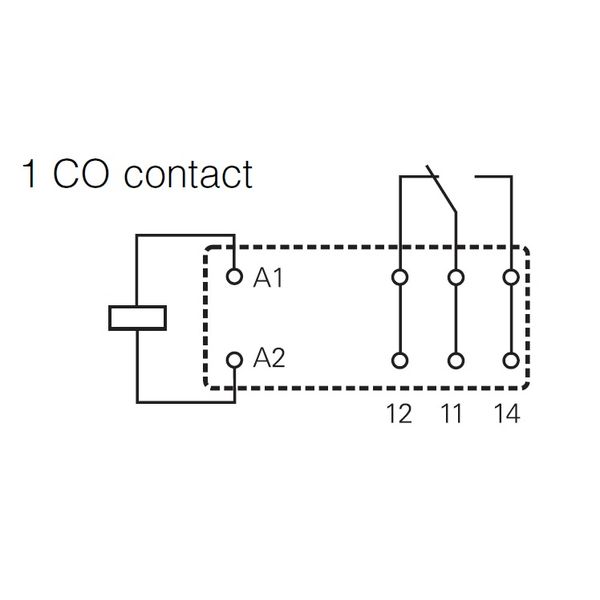 PCB Relay 1 C/O 12VDC 16A pinning 5.0 image 2