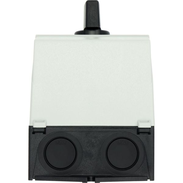 T0-4-8410/I1 Star-delta switches, T0, 20 A, surface mounting, 4 contact unit(s), Contacts: 8, 60 °, maintained, With 0 (Off) position, 0-Y-D, Design number 8410 image 39