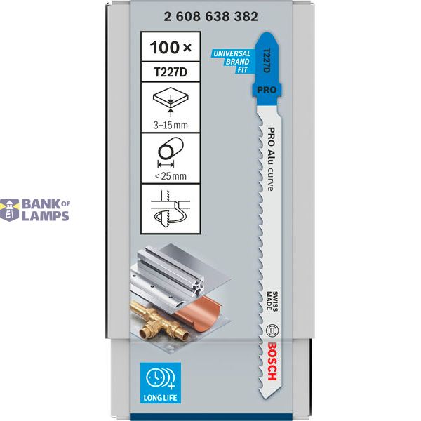 Jigsaw blade T 227 D Special for Alu 100 pcs. image 3
