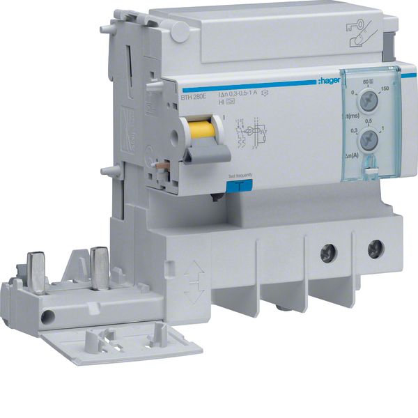 Earth leakage add-on-block 2P 125A Adjustable type HI image 1