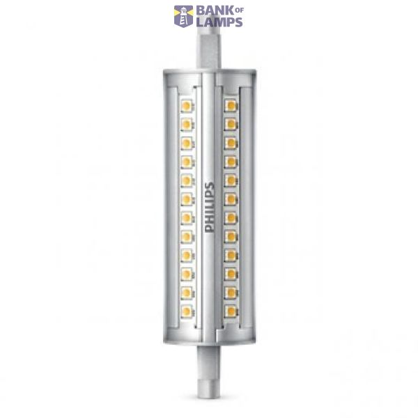 LED linear 14W/120W R7S 3000K 2000lm Dim 15Y 118mm BL image 1