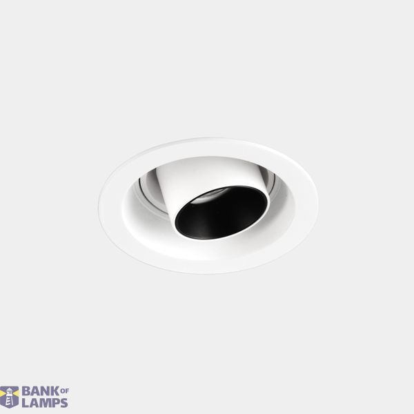 Downlight Play Snoot Mini Round Adjustable 3.2W LED neutral-white 4000K CRI 80 28.1º ON-OFF White IP23 329lm image 1