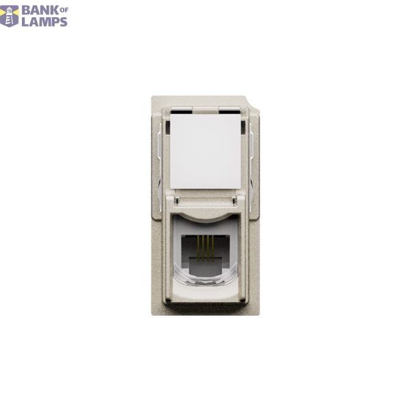 L.NOW - CONNETTORE RJ11 (4/6) K10 CHAMPAGNE image 2