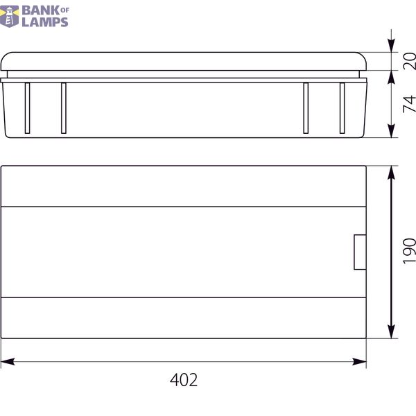 SRp-18 flush-mounted switchgear (N+PE) image 2