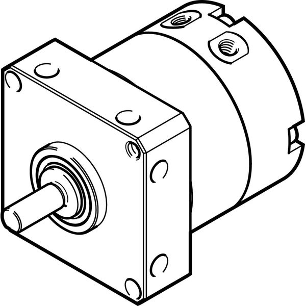 DSM-T-10-180-P Rotary actuator image 1