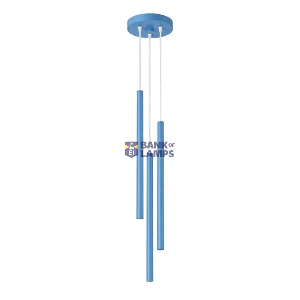 Pendant lamp PASTELO 3P azure image 1