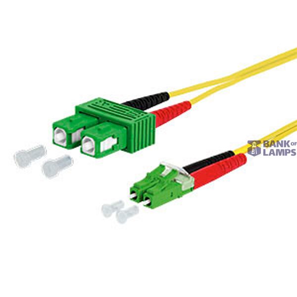 OpDAT patch cord SC-D APC/LC-D APC OS2, 10.0 m image 3