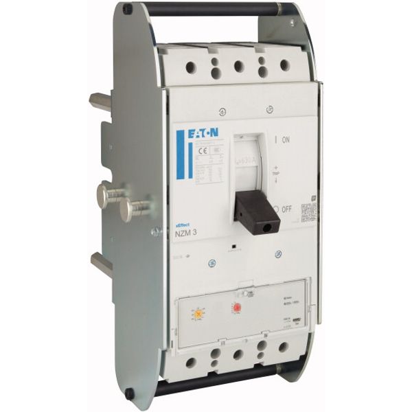 NZMH3-AX630-AVE NZM3 PXR10 circuit breaker, 630A, 3p, withdrawable unit image 5